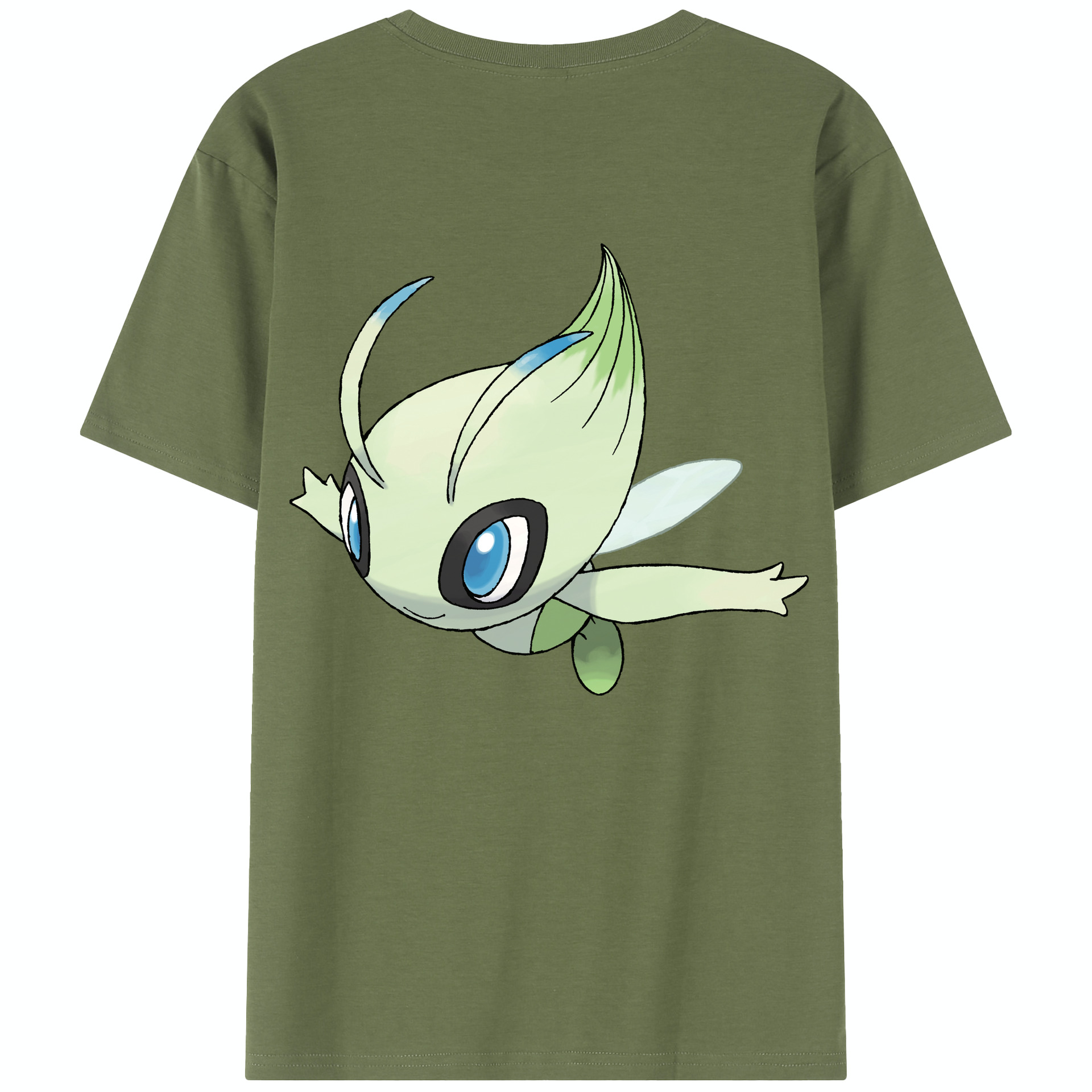（画像用） ポケットモンスター Pokémon 綿100％半袖Tシャツ（背面プリント）